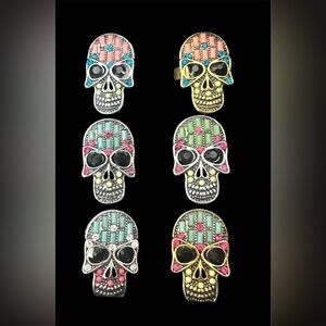 Colorful Skull Ring